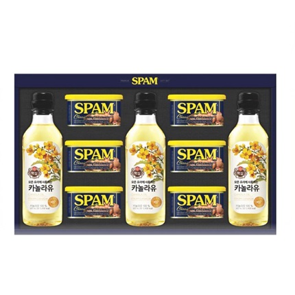 스팸 복합 2호  상세설명:   스팸 클래식 200g * 6개 카놀라유 500ml * 3개[마장]