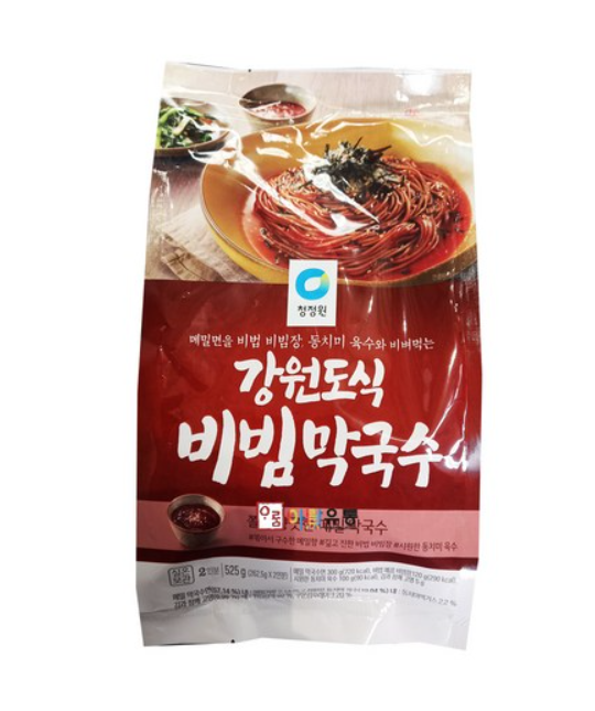 청정원강원도식비빔막국수525g[장거]