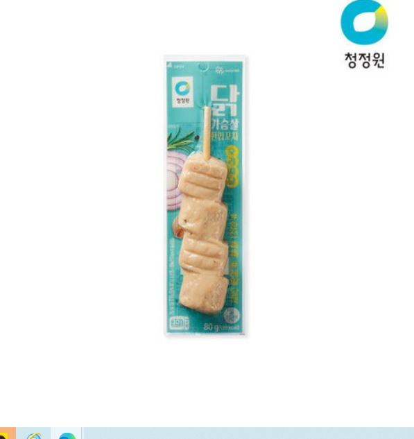 [장거] 청정원닭가슴살한입꼬치80g[5개] [포인트구매가3600원]