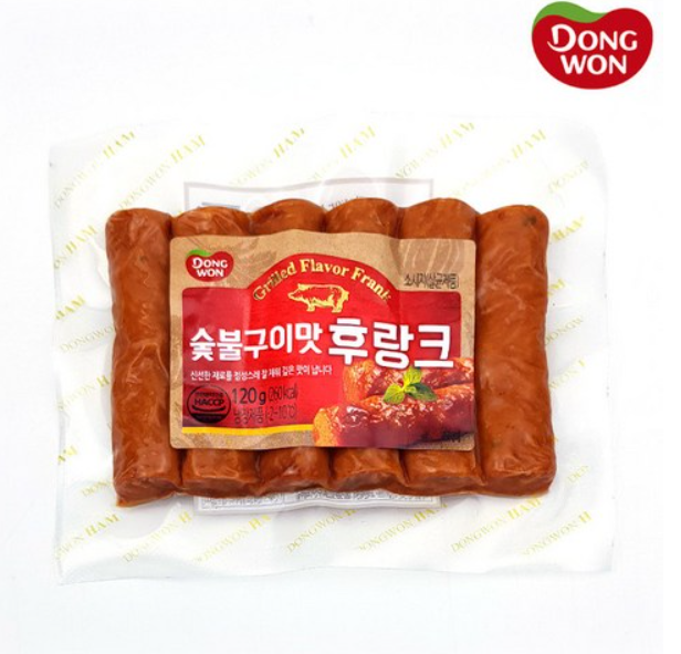 동원숯불구이맛후랑크120g5개[장거]