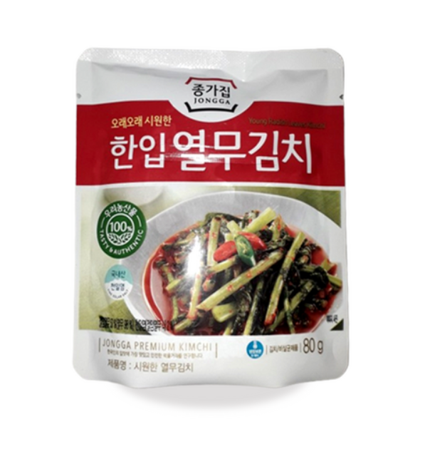 종가집열무김치80g