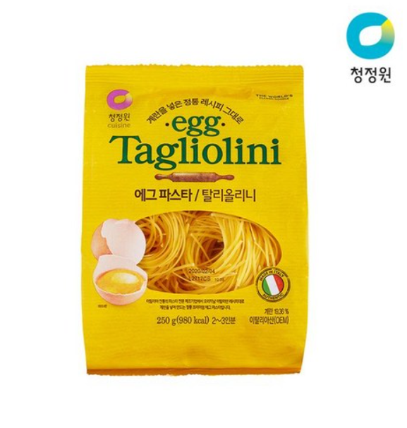 청정원에그탈리올리니파스타면250g[장거]