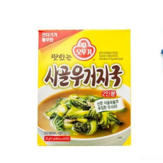 [장거] 오뚜기 즉석국 맛있는사골우거지국 22g  [판매가3800원] [포인트할인가1520원]