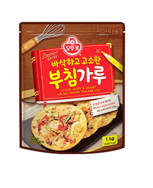 [장거] 오뚜기 바삭하고 고소한 부침가루 1kg [판매가6000원] [포인트할인가2400원]