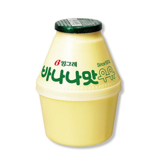 빙그레 바나나맛 우유 바나나우유 240ml x4개[장거]