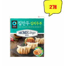 청정원 호밍스 집만두 김치두부 320g x 2개[장거]