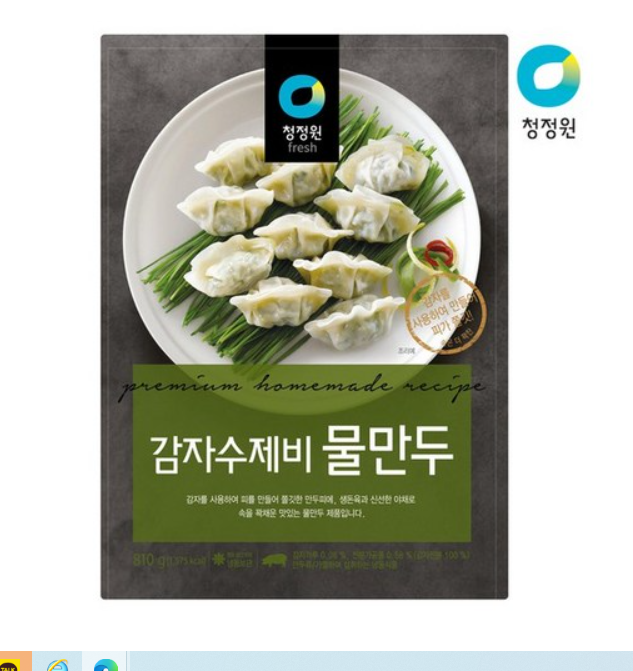 청정원 감자수제비 물만두 810g[장거]