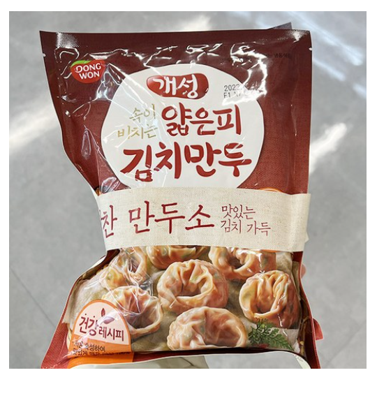 동원 개성얇은피김치만두 400g x 2[장거]