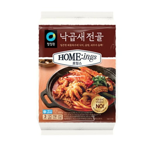 청정원 호밍스 낙곱새전골 800g[장거]