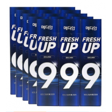 메디안 Fresh Up 충치 및 구취 집중케어 치약 블루 120g x 3개[5세트][장거]