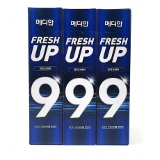 메디안 Fresh Up 충치 및 구취 집중케어 치약 블루 120g x 3개[장거]