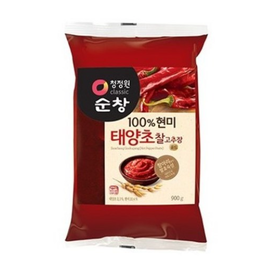 청정원 현미 찰고추장 900g 비닐[장거]