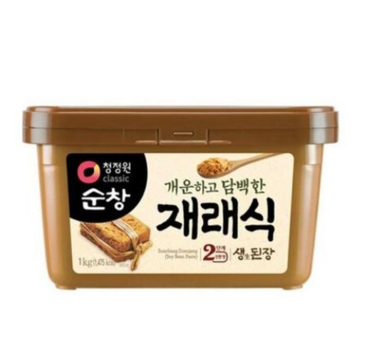 청정원순창 개운하고 담백한 재래식 생된장 1kg x 1[장거]