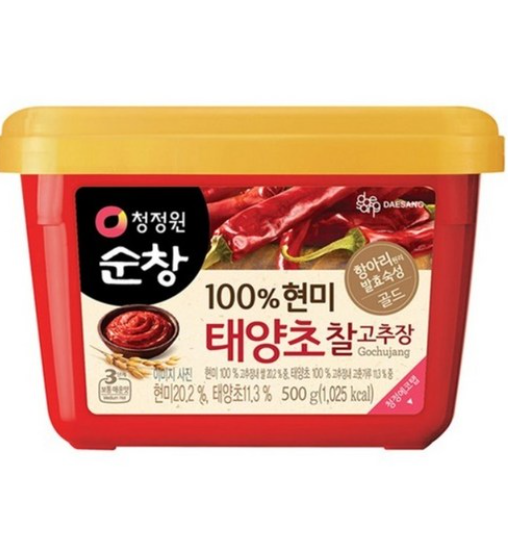 청정원순창 100% 현미 태양초 찰고추장500g[장거]