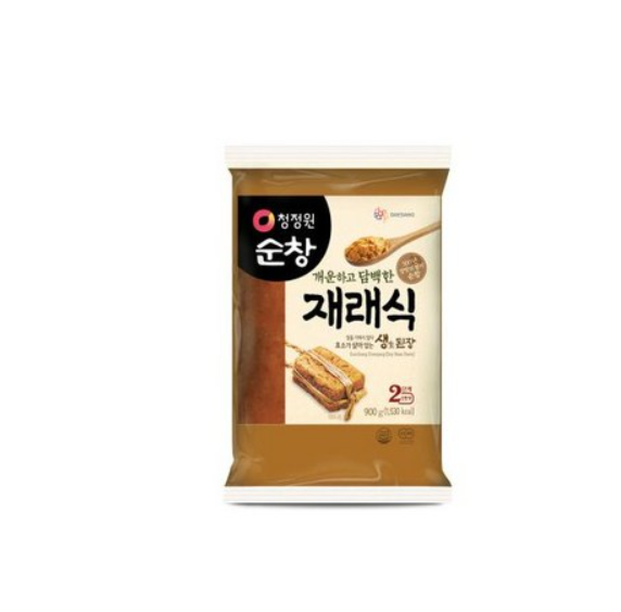 순창 재래식 생된장비닐 900g[장거]