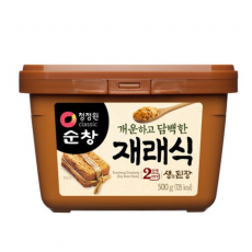 청정원순창 개운하고 담백한 재래식 생된장500g[장거]