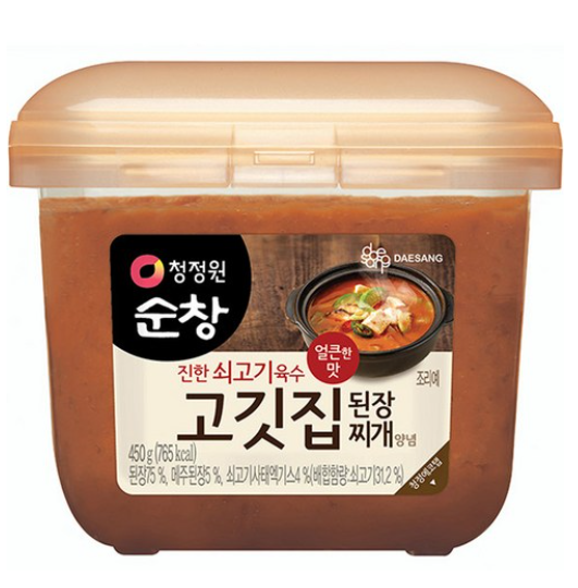 청정원순창 고깃집 된장찌개 양념450g[장거]