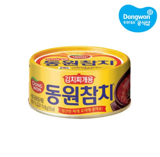 동원참치 김치찌개용100g[장거]판매가2500원포인트할인가1000원