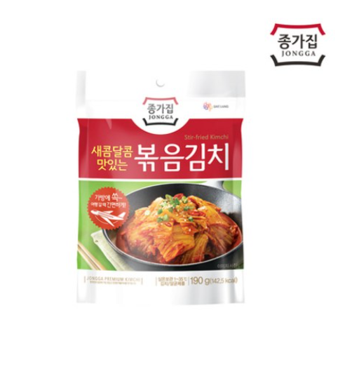 종가집 볶음김치190g(파우치)[장거]