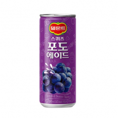 롯데칠성 델몬트 스퀴즈 포도 240ml [장거]