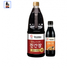 청정원 두번달여 더 진한 진간장 1.7L + 햇살담은 조림간장 500ml [장거]