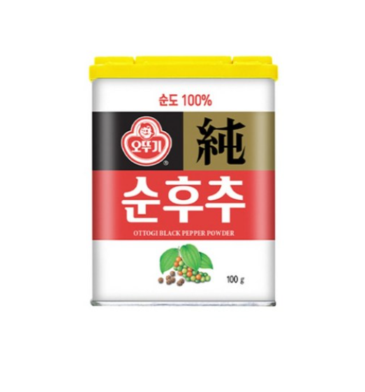 [장거] 오뚜기 순후추 캔  100g [판매가7500원] [포인트할인가3000원]