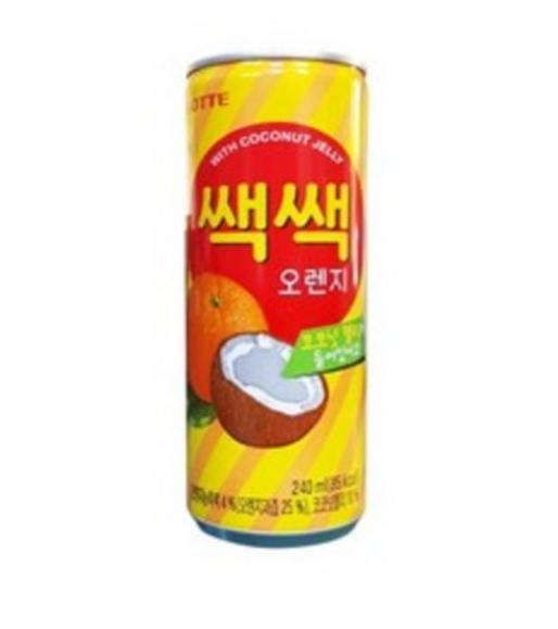 [장거] 롯데 쌕쌕 오렌지 240ml [판매가700원] [포인트할인가280원]