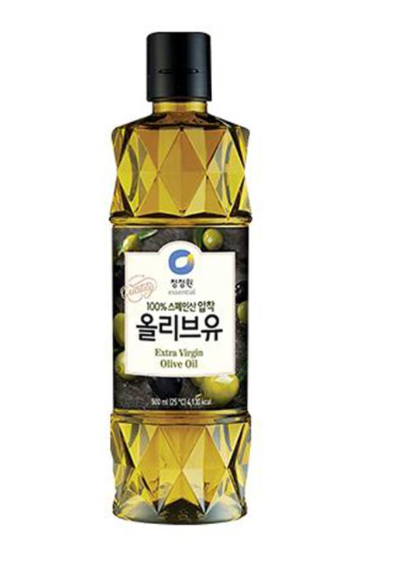 [장거] (청정원) 신규/참빛고운 올리브유500ml  [판매가15000원] [포인트할인가6000원]