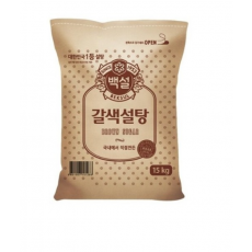 [장거] CJ제일제당 T 백설 갈색설탕 15KG [판매가45000원] [포인트할인가18000원]