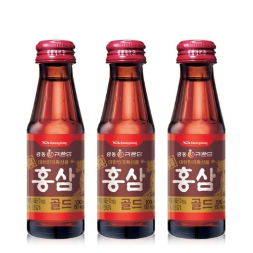 [광동]진홍삼골드 100ml x100병  [판매가75000원] [포인트할인가30000원]