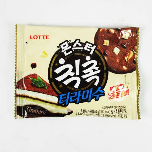 롯데]몬스터/칙촉[티라미수]1200원 [40g]