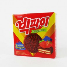 크라운 빅파이딸기324g 4800원