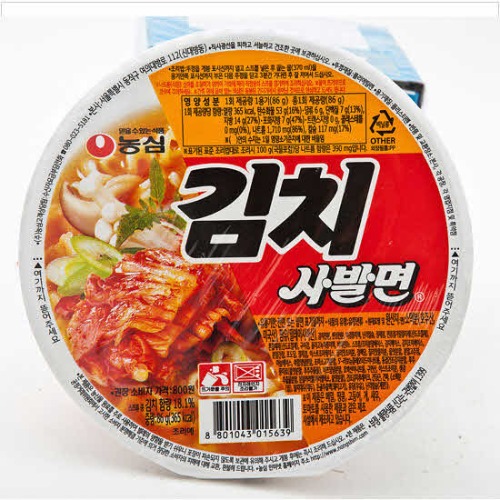 농심 김치사발면