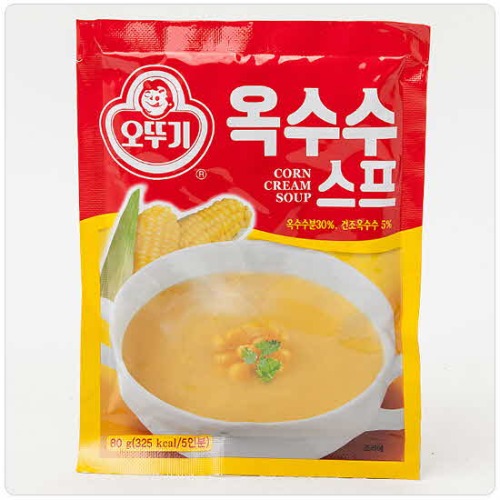 오뚜기 옥수수스프 80g