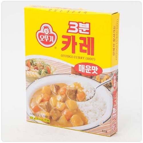 오뚜기 3분카레 매운맛 200g[장]