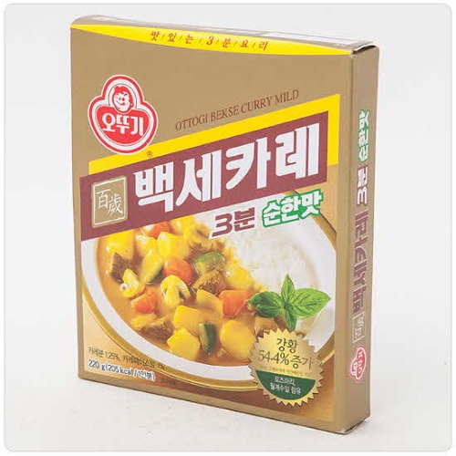 오뚜기 3분백세 순한맛 200g