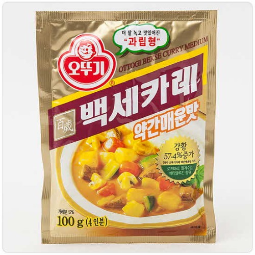 오뚜기 백세카레 약간매운맛 200g