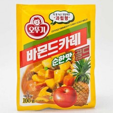 오뚜기 바몬드카레 골드 순한맛 100g