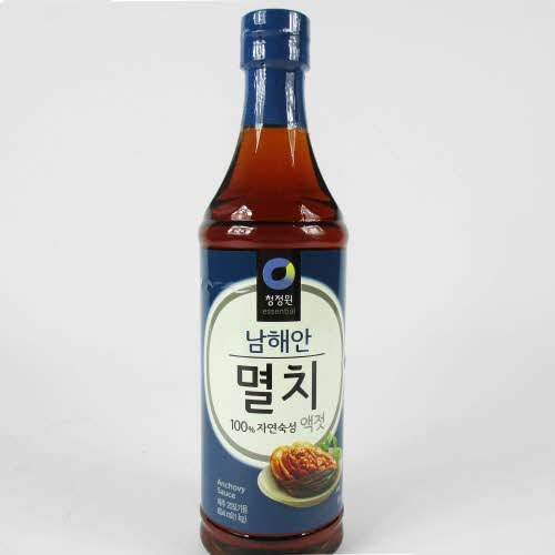 [장거] 청정원)멸치액젓 1kg [판매가12000원] [포인트할인가4800원]