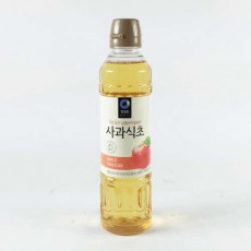 [장거] 청정원) 사과식초.(小)500ml [판매가2500원] [포인트할인가1000원]