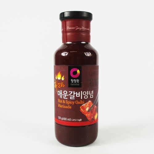 청정원 화끈한 매운갈비양념 500g