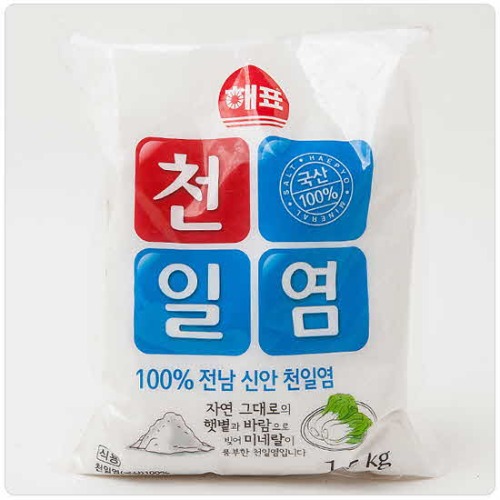 해표 천일염 1.5kg