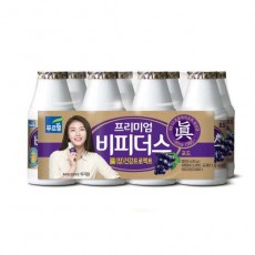 [장거] 푸르밀:비피더스(포도) 130ml*8 [판매가5000원] [포인트할인가2000원]