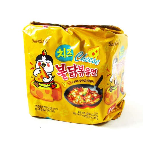 삼양)치즈불닭볶음면(멀티)140g