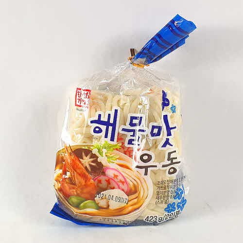 한성)해물맛우동(2인분) 423g