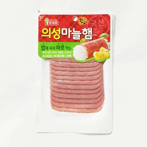 롯데:의성마늘햄(밥싸먹는) 60g