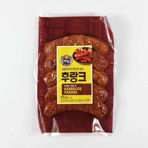 백설:후랑크소시지(숯불) 120g