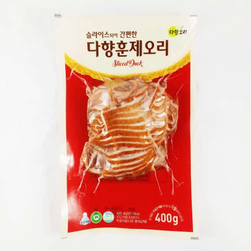 [장거] 진주:다향.훈제오리(슬라이스) 400g [판매가10000원] [포인트할인가4000원]