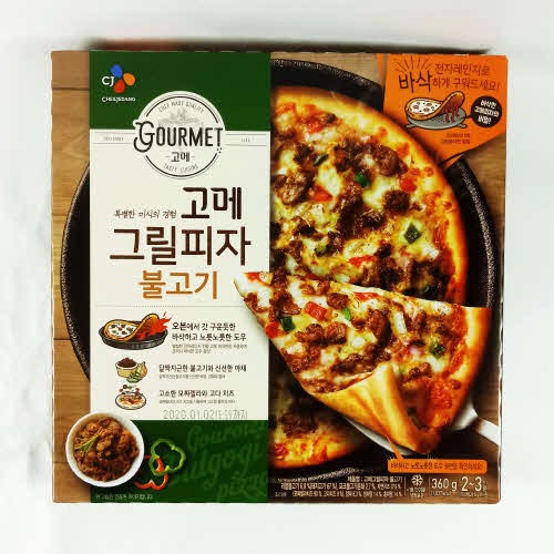 [장거] CJ:고메피자(불고기) 360g [판매가8500원] [포인트할인가3400원]