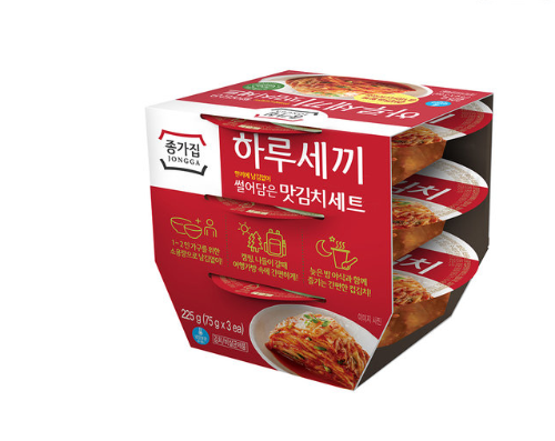 종가집맛김치미니컵75g[장]